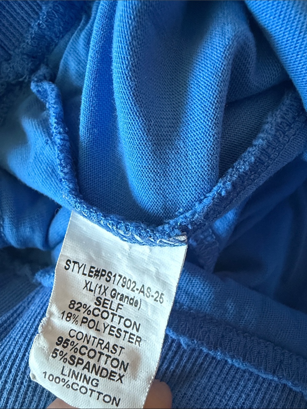 Blue Drawstring Mini Skirt - Picture 3 of 3